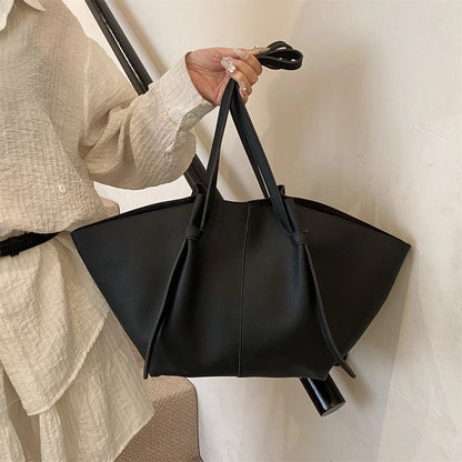 Branded Designer Shoulder Tote Bags For Women Soft PU Leather 2-IN-1 Big Capacity Shopper Tote Set 2025 Luxury Designer Handbags.