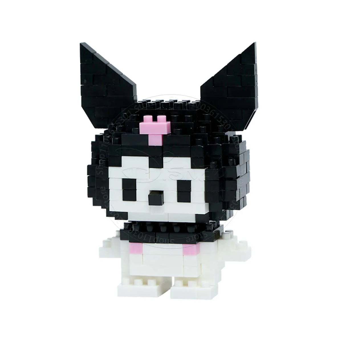 Stitch Disney Princess Elsa LinaBell Building Blocks Mickey Mouse Duck Mini Action Figures Blocks Assemble Toys Brick Kids Gifts