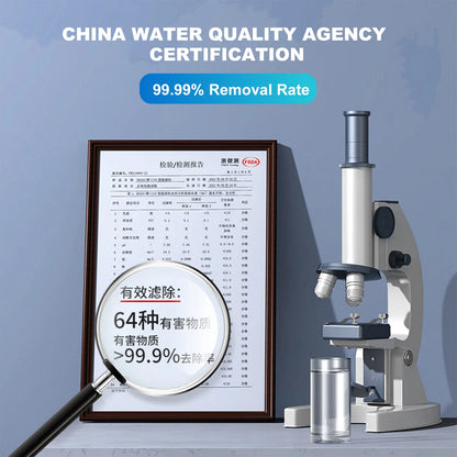 ALTHY U200PRO Kitchen Under Sink Drinking Water Filter Purifier With Faucet Reduces Bacteria, Metal,Lead, Chlorine and Odor.