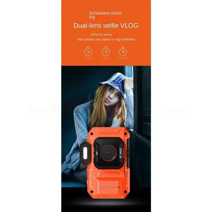 48M HD Digital Cameras 2.8 Inch IPS Screen Instant Photo Camera 18X Zoom Dual Lens Portable Child Camera Photographic Camcorder.