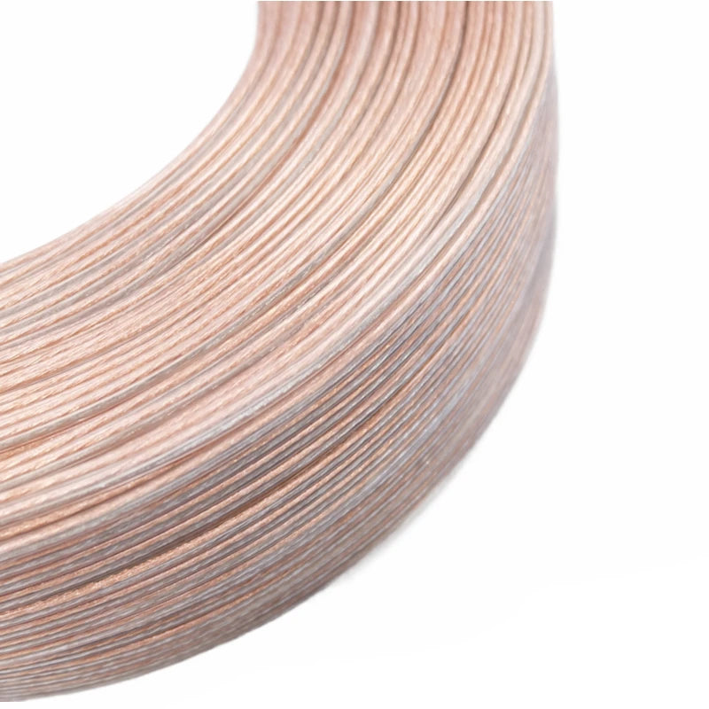 1/5/50M Electrical Wire 2 Pins Transparent Cable 30AWG - 16AWG UL2468 PVC Speakers Audio Headphone LED Strip Lamp Extension Cord.