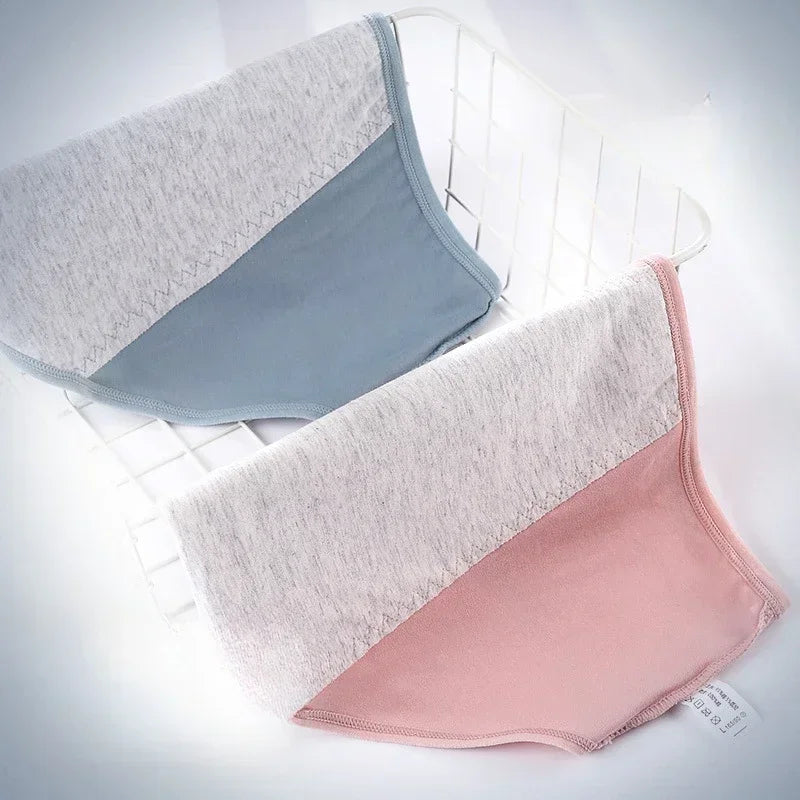 L-8XL Plus Size Leak Proof Menstrual Panties for Women Cotton Underwear with Waterproof and Breathable Design for Periods.