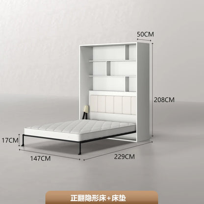 Multifunktionales faltbares Murphy-Bett, Klappbett unter dem Bett, um Platz zu sparen