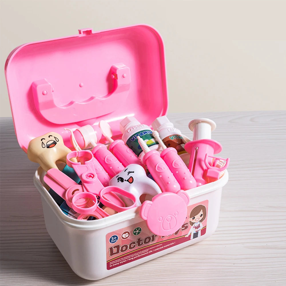 Children Doctor Play Set Simulation Nurse Toy Doctor Accessories for Kids Home Play Toys Doctor Set Toy Gift for Kids Boys Girls.