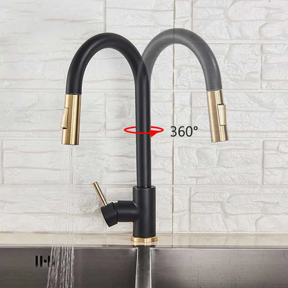 GEGVE Smart Touch Removable Faucet Stainlesss Steel Induction Sensor Pull-out Faucets Cooking iron for the kitchen Water Hydrant