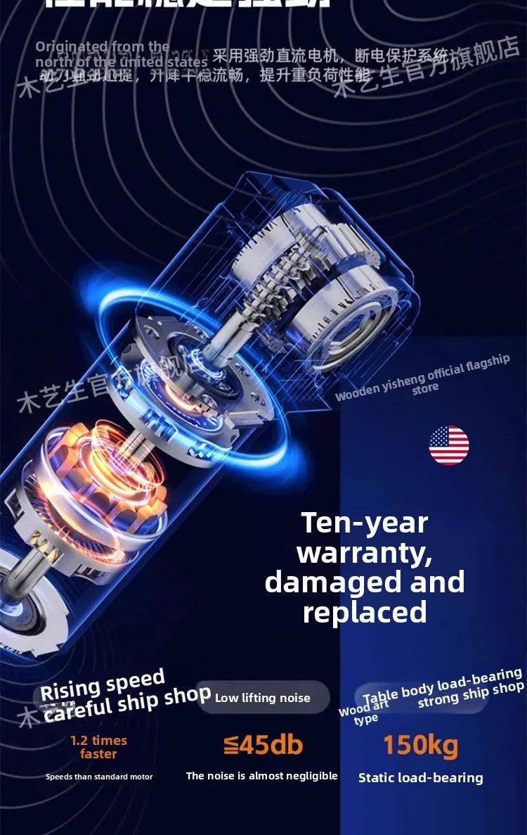 Elektrischer höhenverstellbarer intelligenter Stehschreibtisch, Computer-Workstation, Heimbüro, Gaming-Tisch, Arbeitszimmer, Schreibtisch, Desktop-Computer
