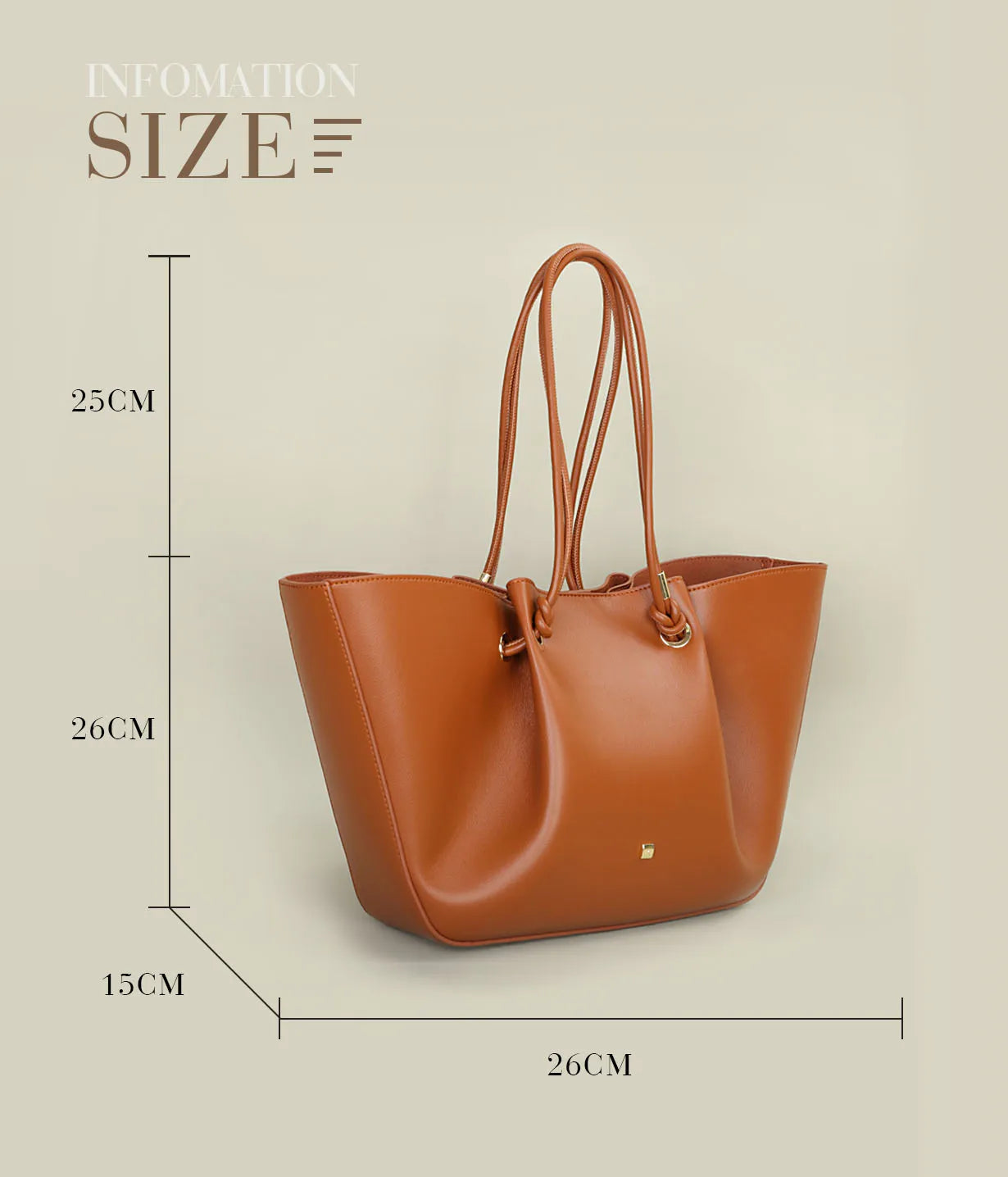 PG Atmosphere Brand Multifunctional Large Capacity 2025 New Fashion PU Artificial Eco-Friendly Leather  Single Shoulder Bag.