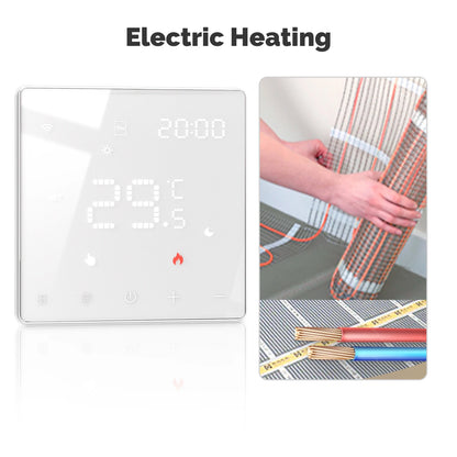 MOES Tuya ZigBee WiFi Smart Thermostat Programmable Temperature Controller for Water Boiler Electric Heating Alexa Google Home