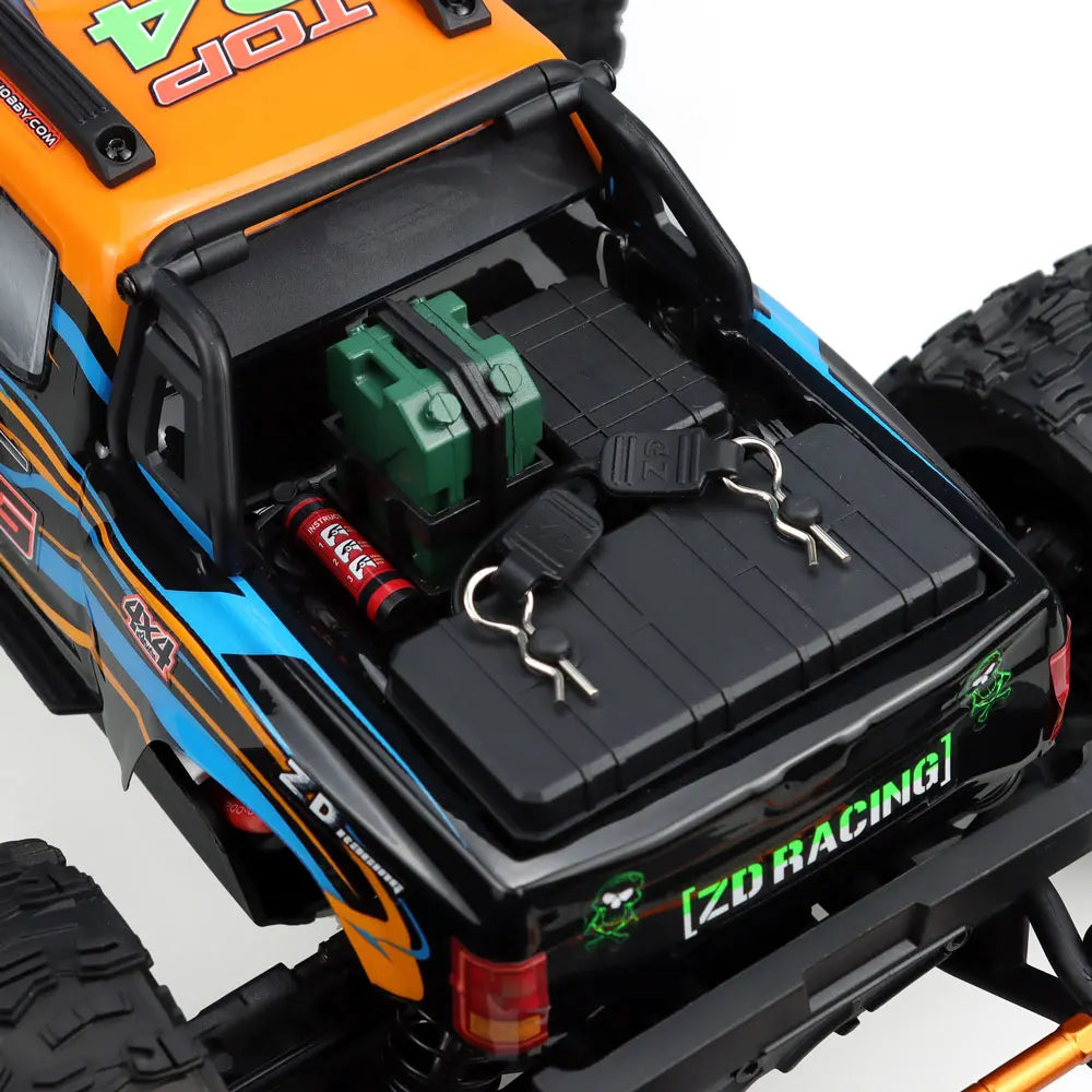 ZD Racing MT-16 1/16 RC Monster Truck Brushless 3S 80km/h 2.4G 4WD RC Car Brushless Truck Remote Control Off Road Car Toys.