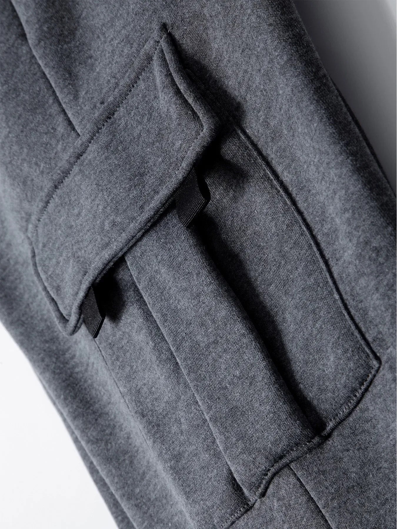 Autumn Men's Cargo Pants Loose Straight Trousers Multi-Pockets Drawstring Casual Sports Pants Solid WorkWear Joggers Long Pants.