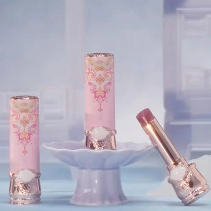 Flower Knows Butterfly Cloud Collar Collection Cosmetics Water Non Stick Cup Lipstick Lght Film-forming Solid Lip Gloss Makeup.