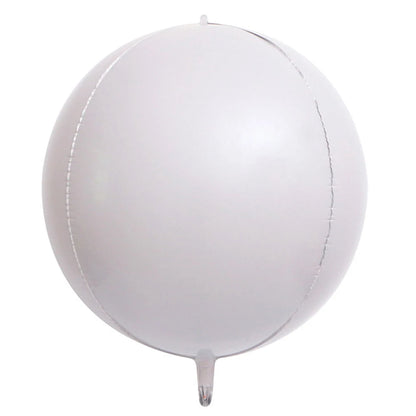 20/10/5Pcs 4D Runde Folienballons 10/18/22 zoll Metall Rose Gold Silber 4D Folienballons Helium Luft Globos Geburtstag Hochzeit Dekor