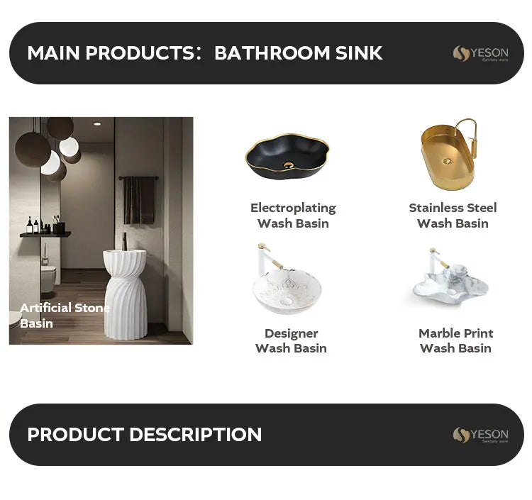 Heißer Verkauf Indischer Luxus-Stil Badezimmer Marmor Arbeitsplatte Keramik Handgefertigtes Waschbecken Installiertes ovales Kunstwaschbecken über der Arbeitsplatte