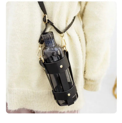 water bottle High-value colorful time scale cup red cute drinking water target bottle ins simple water cup my gourd man bottles