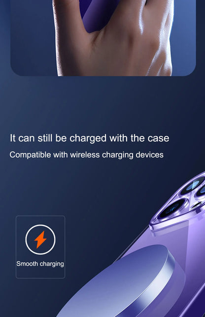 Ultra Thin PC Hard Crystal Clear Case For iPhone 17 16 15 14 Plus 13 12 11 Pro Max XR Glossy Transparent Camera Protection Cover.