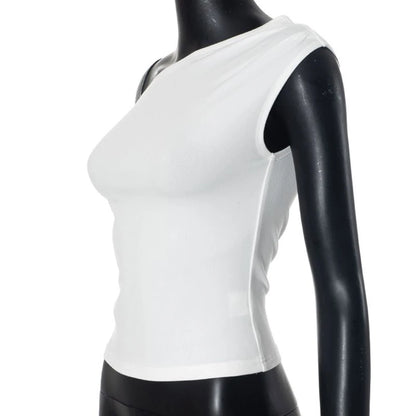 Vacation Styles One-Shoulder Cropped Top Women One Shoulder Top Casual Applicable For Vacation Brand New Condition.