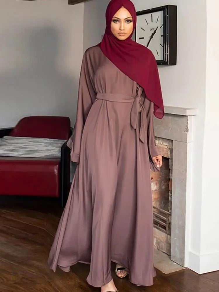Dubai Luxury Abaya Turkey Muslim Modest Maxi Dress Kaftan Islam Clothing For Women Vestido Caftan Marocain Robe Femme Musulmane.