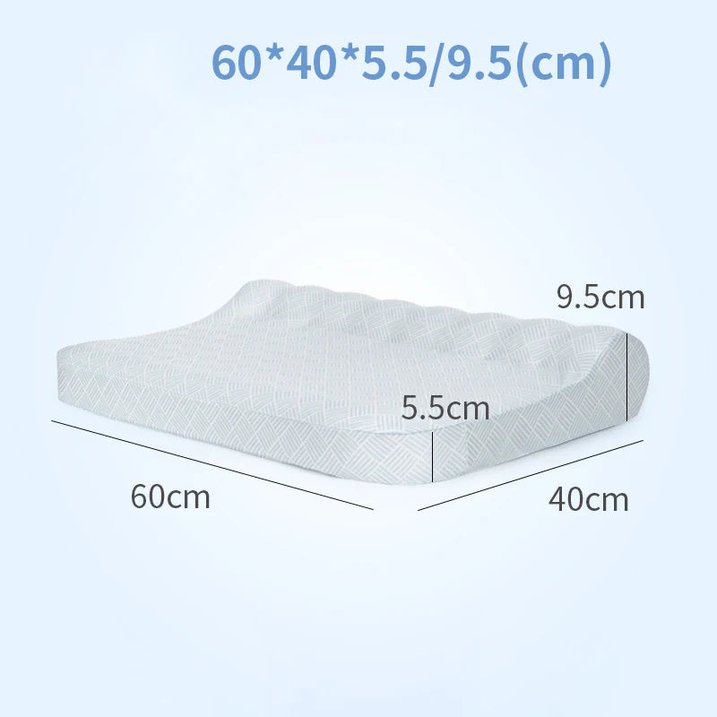 New Natural Latex Pillow with Organic Cotton Cover Standard Size Soft Pressure Relief Neck Pain Relief Bed Pillow for Side Queen