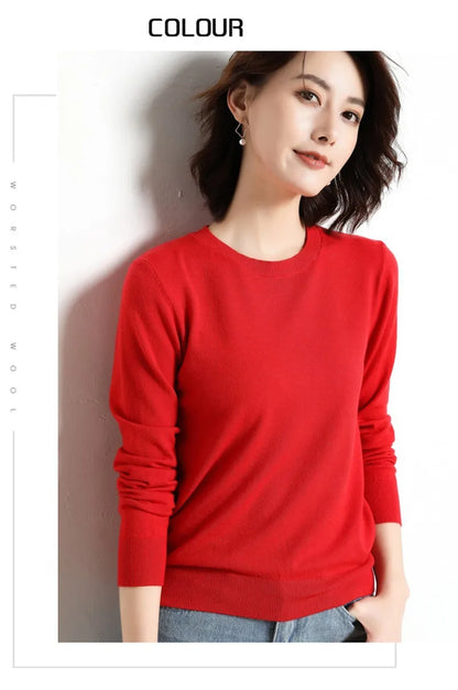 22 farben Herbst und Winter Kaschmir Pullover Frauen Pullover Oansatz Pull Femme Lange Hülse Frauen Casual Lose Pullover Pullover