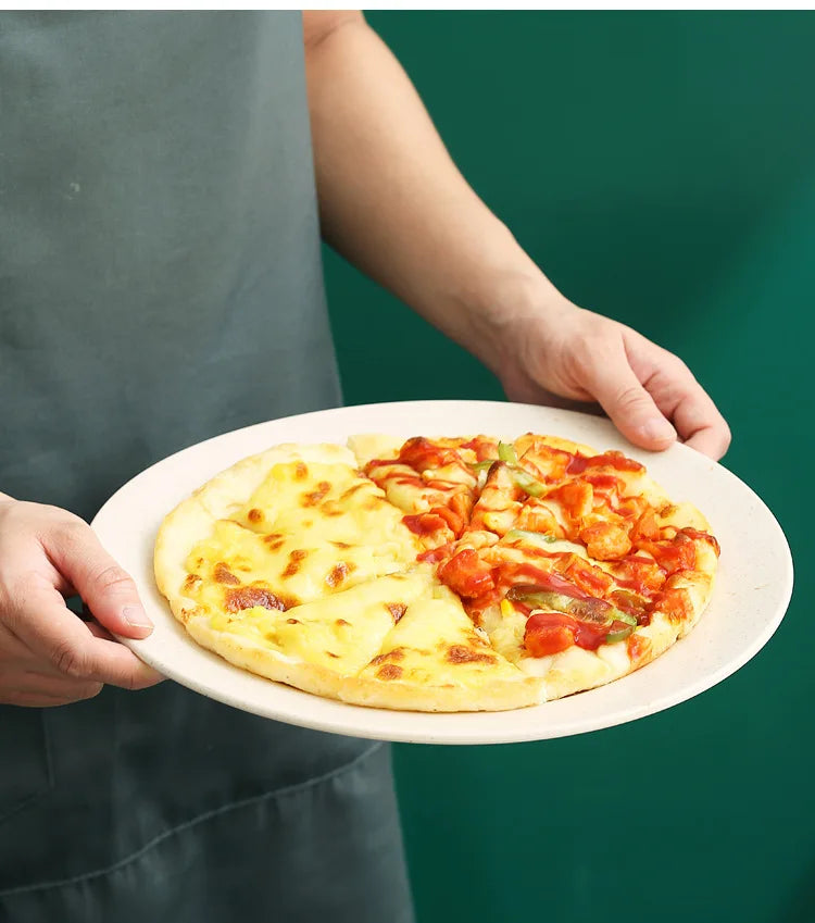 1/4/10PCS Blue Green Nordic Polypropylene Plates Dinnerware Tableware Eco Friendly Lightweight Kitchen Dishes Safe Dinner Plates.