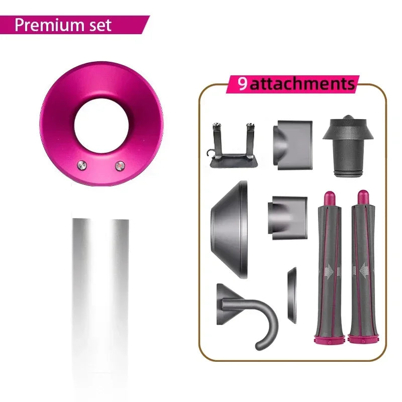 High Speed Bladeless Hair Dryer Negative Ion Fast Drying Home Powerful Hair Dryer Styling Tools 1600W High Speed Hair Dryer.