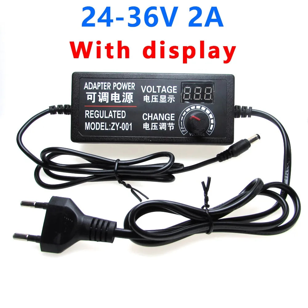 AC DC Adjustable Power Supply 3V 5V 6V 9V 12V 15V 18V 24V 1A 2A 5A AC/DC Switching Power Supply Adapter 220V To 12V 24V 12 24 V.