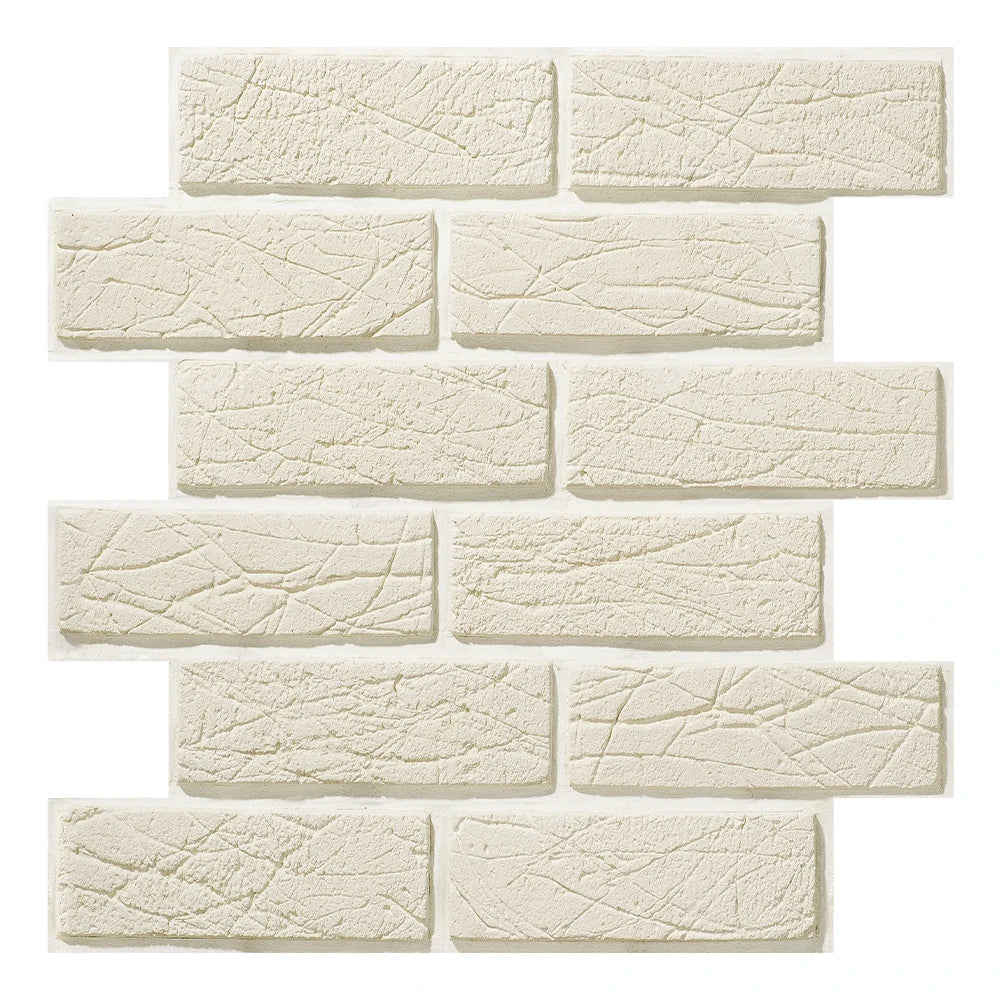 1/10pcs 3D Wall Sticker Self-adhesive Faux Brick Wall Panel Peel and Stick Tile Backsplash for Kitchen Bathroom Tile Sticker