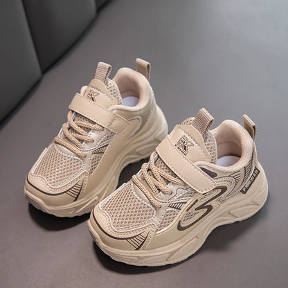 Autumn Children Sport Shoes Mesh Breathable Teenager Kid's Sneakers Boy's Girl's Running Shoes Trend Fashion Sport Shoes.