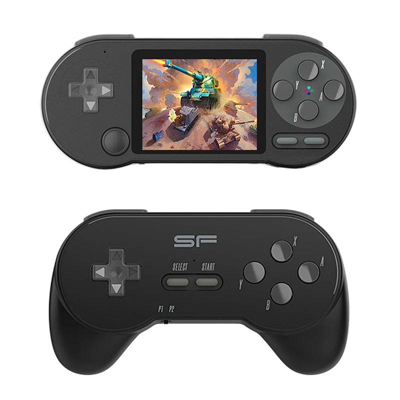 3 Inch Handheld Game Console With Rocker Classic Game Console Player Comfortable Grip Type-C Charging Birthday Gift for Children.