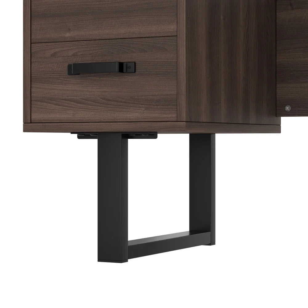 Moderner Schreibtisch mit integriertem MDF-Desktop, geräuschloser Schublade, ideal für Heimbüro und Arbeitszimmer, praktischer Arbeitsplatz