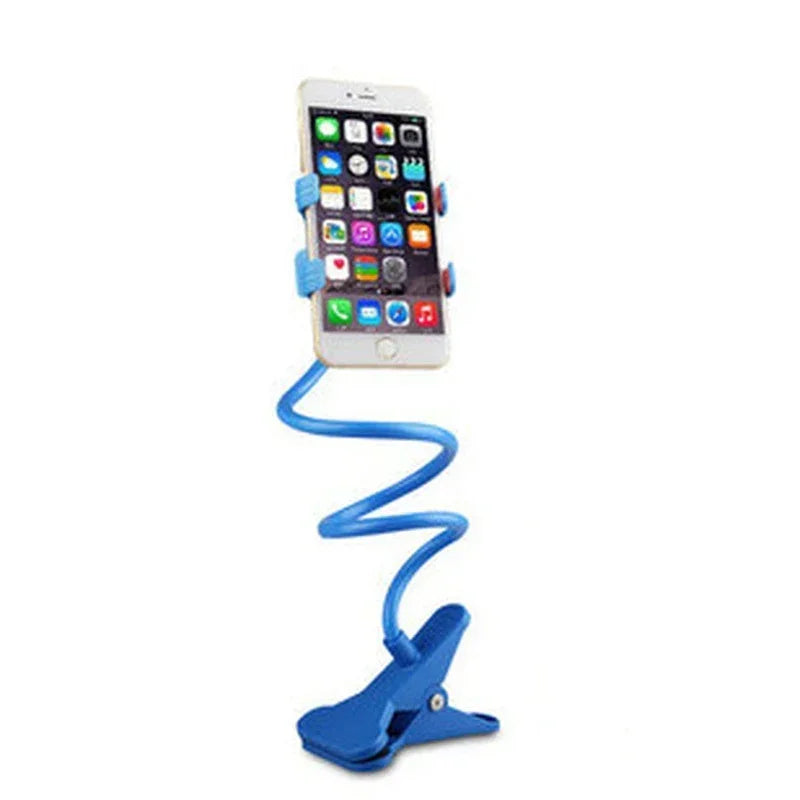 70cm 360 Clip Mobile Phone Holder Stand Portable Flexible Lazy Bed Desktop Bracket Smartphones Desk Bed Mount Stand Base Support.