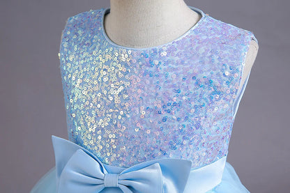 2025, lila Mädchen-Partykleider für Kinder, Mädchenkleider, Performance, Junior-Kleid, Hochzeit, Abend, Abschlussball, Urlaub, Rock, Kostüm.