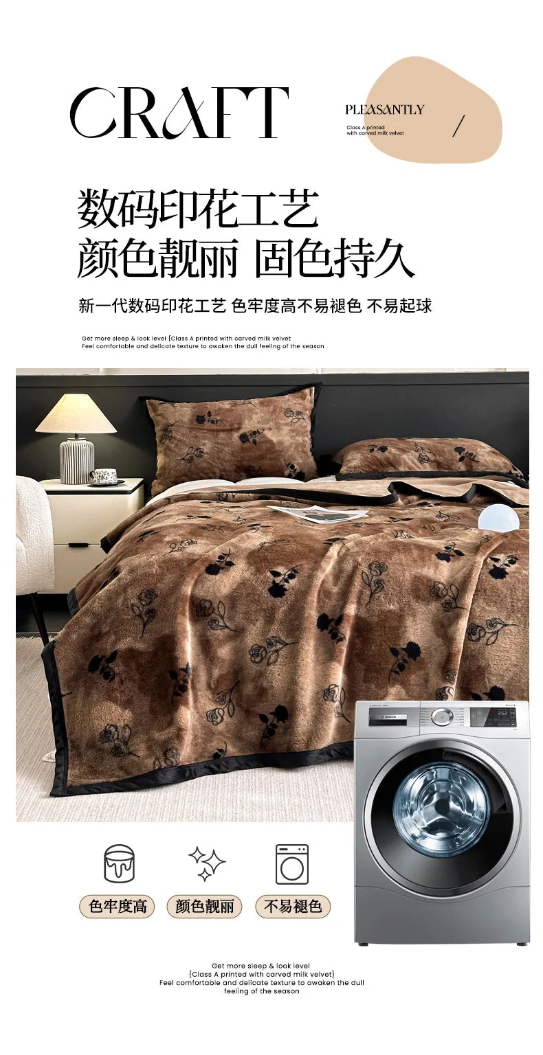 2025 new thickened snow mink  - et light luxury high-end office lunch break  - et air conditioner  - et.