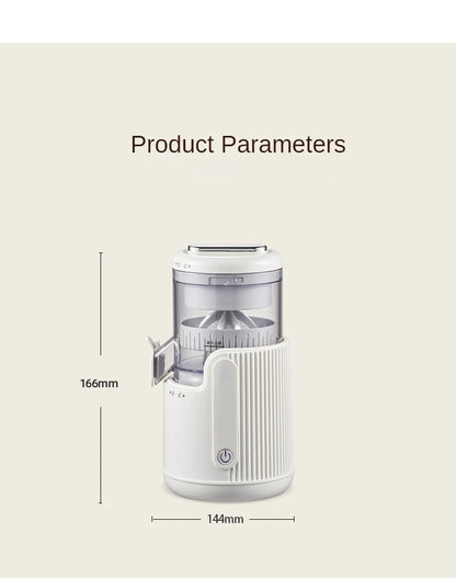 Rechargeable Electric Citrus Juicer Orange Juice Machine Extra Large Caliber Residue Separation