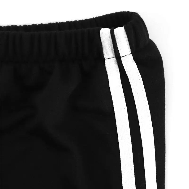 Neue Vielseitige frauen Hosen Sommer Streetwear Grundlegende Gerade Lose Beiläufige Dünne Hosen Dame Solide Einfache Mode Gestreiften Hosen.