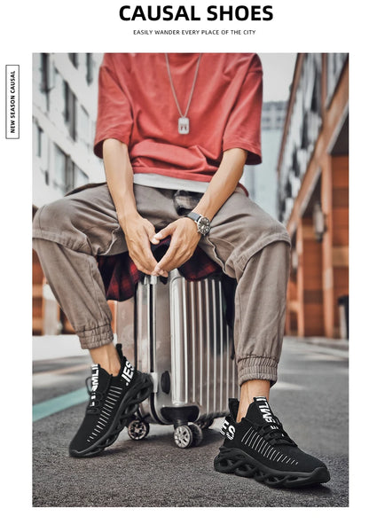 Men Shoes Comfortable Sneakers Breathable Running Shoes for Men Mesh Tenis Sport Shoes Waling Sneakers.