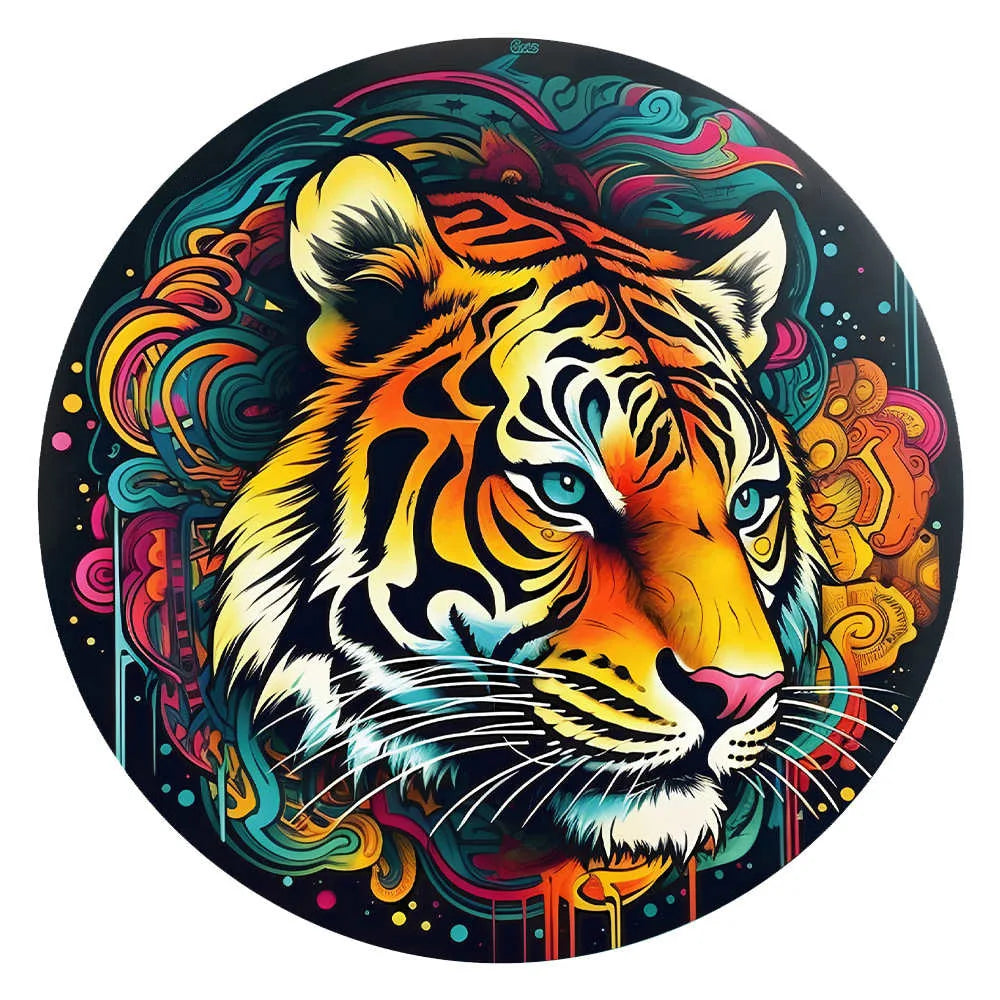 Deer in The Forest Wooden Puzzle Unique Shape Animal Puzzle Adult Relaxation Gift Exquisite Boxed Set with Decorative Artworks.