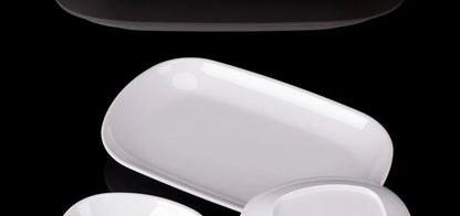 Rectangle Melamine Breakfast Plate Meal Dish Trays Imitation Porcelain Dessret Snack Dishes to Eat Kitchen Tableware 8-10 Inch.