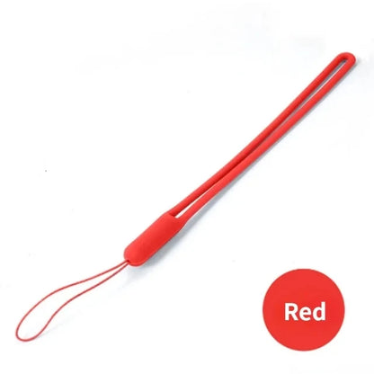 Silicone Wrist Straps Mobile Phone Strap Charms Cute Lanyards for Iphone Strap Camera Keys Cord Lanyard Key Chains Hanging Rope.