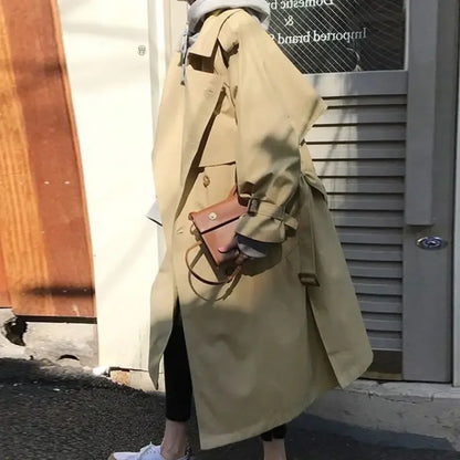 Graben Frauen Freund Herbst Koreanische Feste Weibliche Lange Stil Student Ins Alle-spiel Heißer Verkauf Neue Ankunft Harajuku Unisex outwear.