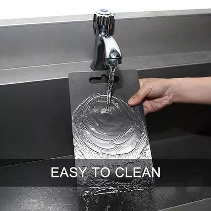 Titanium Cutting Boards for Kitchen Stainless Board 304 Steel Thickened Double Sided Food Grade Portable Fruit Meat Chopping.