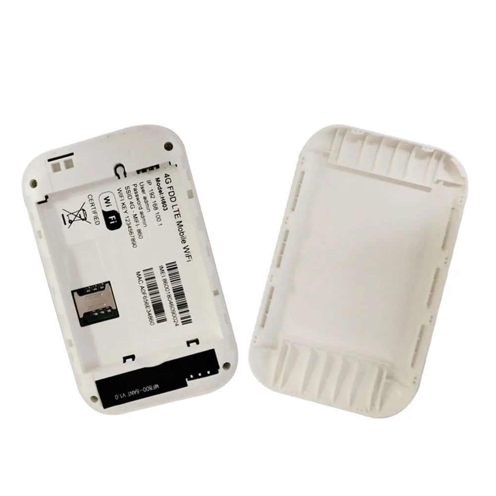 150Mbps 4G LTE Wireless Router Portable WiFi Hotspot 3600mAh Wide Coverage 4G Sim Card Pocket WiFi Router Wireless Modem.