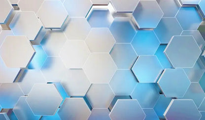 Benutzerdefinierte papel de parede 3d hintergrund Geometrische figur beule tapete friseur büro rezeption wand papier heimwerker