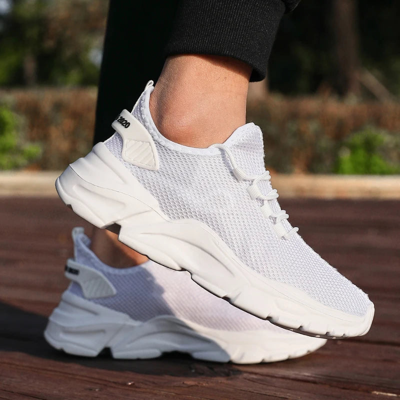 2025 männer Laufschuhe Atmungsaktive Leichte Männliche Tennis Anti-slip Outdoor herren Turnschuhe Weiche Spitze Up Sport Schuhe zu Fuß