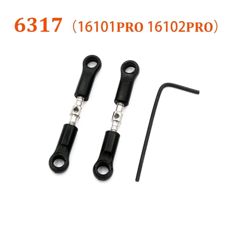 For SCY 16101 PRO 16102 PRO SG116 MAX RC Car Original Parts Drive Shaft Gear Swing Arm Steering Cup Remote Control Tire Motor