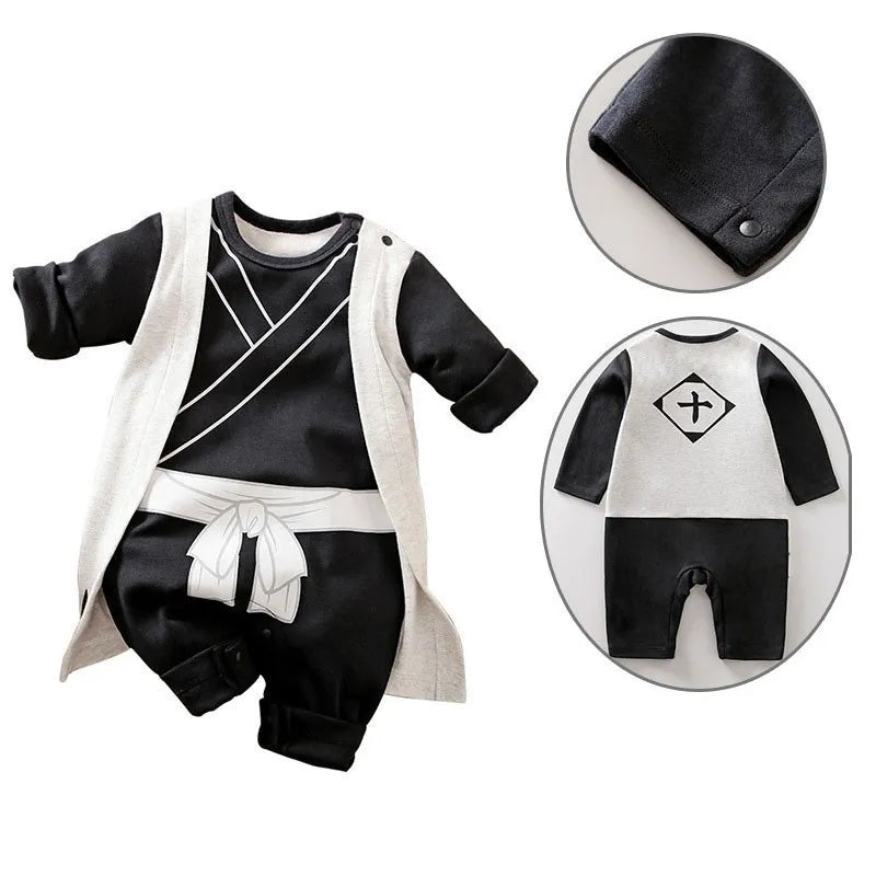 Baby Sommer kurz ärmel ige Baumwolle Anime Overall Jungen Mädchen Rollenspiel Kostüme Baby Kurzarm Body suits Kinder Stram pler.