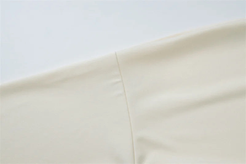 Mozision Inclined Shoulder Long Sleeve Sexy T-shirt Women Autumn Fashion Solid Skew Collar Backless Ruched Club Party T-shirts