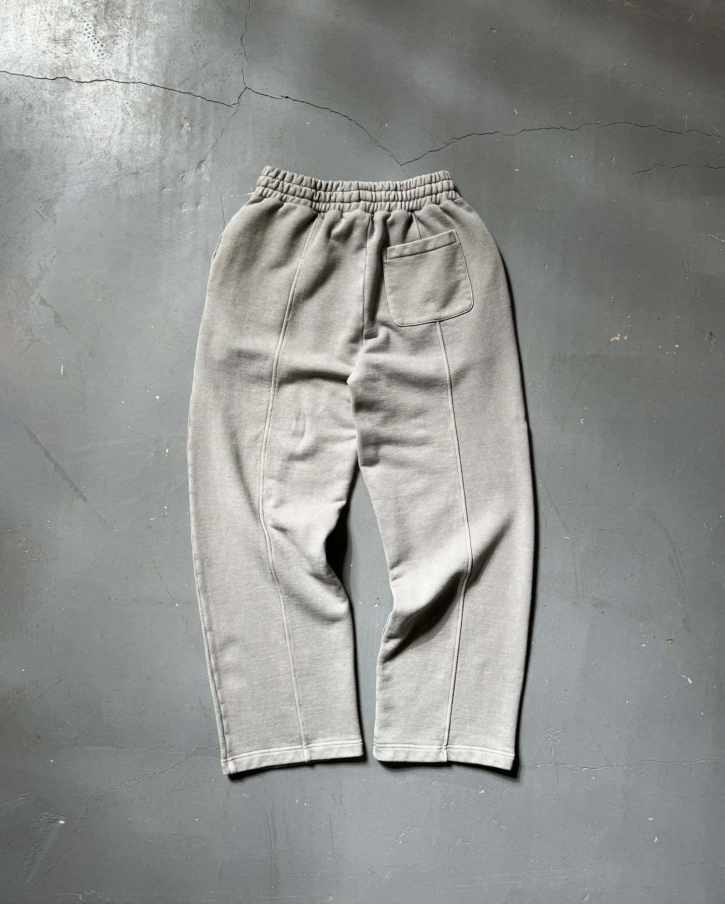 Casual Fashion American Solid Color Cotton Oversized Sweatshirt Men Two Piece Harajuku Joker Slacks Jogging Pants Tracksuits.