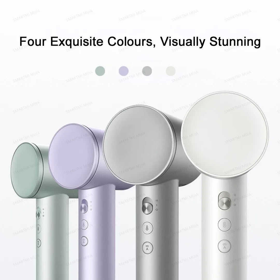 XIAOMI MIJIA High‑Speed Hair Dryer Pro,110k RPM,70 m/s Air,8 Airflow Modes,50 °C Constant Temp,200M Ions,CN Version With Ada.