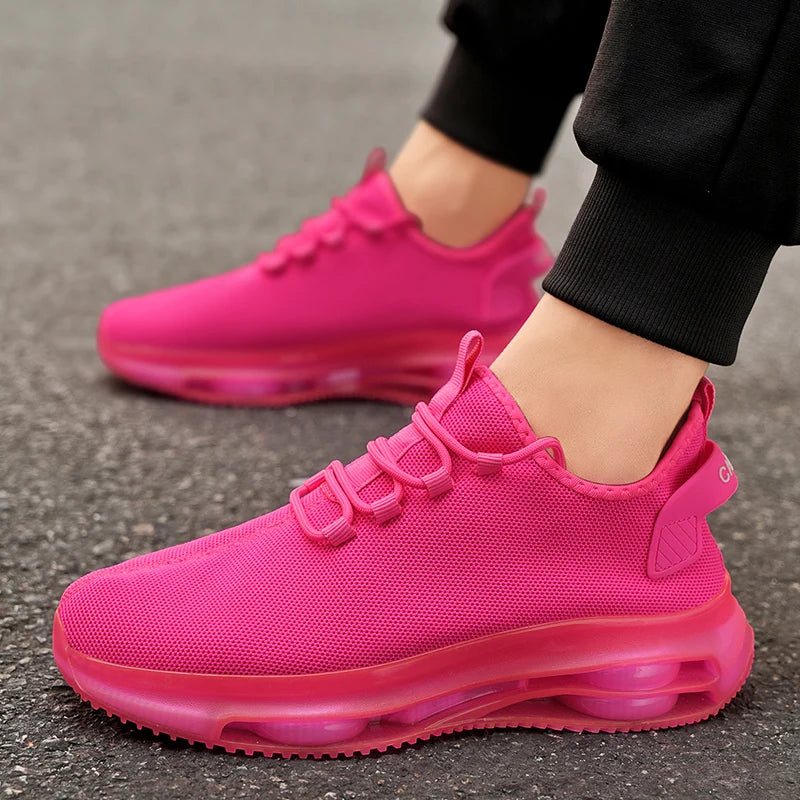 MAEDEF männer Casual Turnschuhe Sommer Mesh Turnschuhe Atmungsaktiv Männlichen Casual Sport Schuhe Tennis Wandern Plattform Herren Laufschuhe